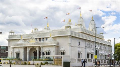 £20m Hindu Temple Funded By Community Opens In London Bbc News