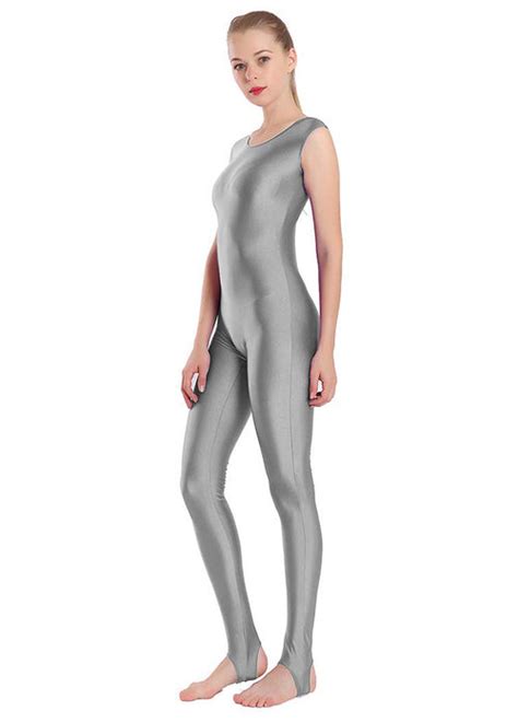 Speerise Womens Tank Unitard With Stirrup