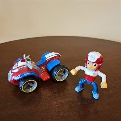 Paw Patrol Rescue Patrol Ryder Figure and Rescue ATV Vehicle Spin ...