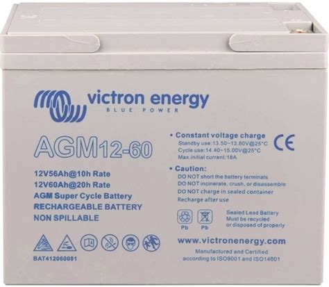 Victron Energy GEL Solar 12 V 60 Ah Akumulator Muziker