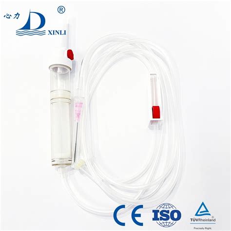 CE And ISO Approved Medical Disposable Sterilized IV Transfusion Set