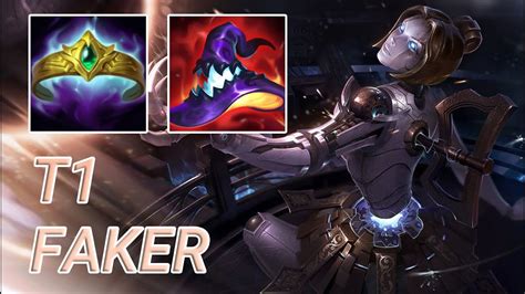 T Faker Orianna Mid Vs Akali Kr Grandmaster Patch Youtube