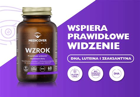 Medicover Vital WZROK 60 Kap Luteina Widzenie 13839738929 Allegro Pl