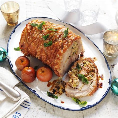 Rolled Pork Shoulder With Leek Sage And Pine Nut Stuffing Brians Gourmet Meats