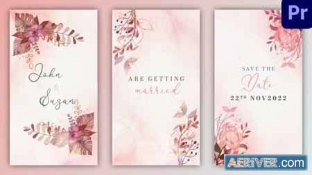 Videohive Wedding Invitation Instagram Story Mogrt Free