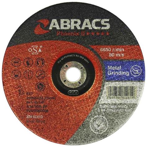 Abracs Phoenix Ii Grinding Discs Brucklay Garage Ltd