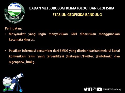 Bmkg Bandung On Twitter Untuk Semua Akang Dan Teteh Yang Mau Ikut