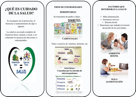 Trípticos De La Salud 【descargar】