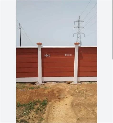 RCC Precast Prestressed Boundary Wall At Rs 140 Sq Ft Boundary Wall