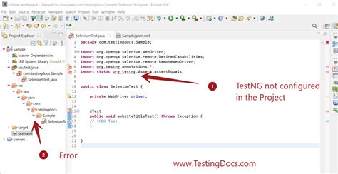 How To Configure Testng In Selenium Java Project