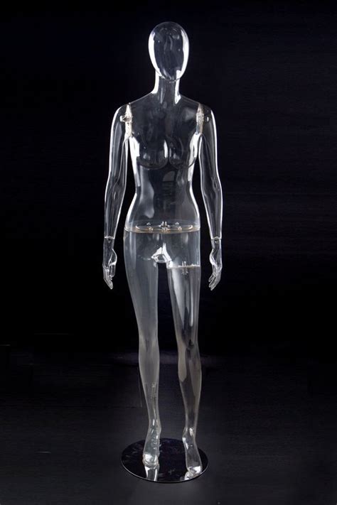 2019 Fashionable Style Female Full Body Mannequin Clear Female