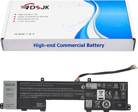 Amazon TM9HP Laptop Battery For Dell Latitude 13 7350 Latitude 13