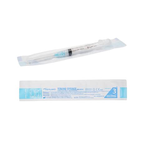 Terumo Syringe With Needle Cc Ml Box Pcs Farmaku