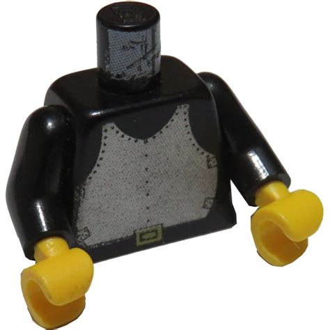 Lego Castle Torso With Breastplate And Black Arms 973 Brick Owl