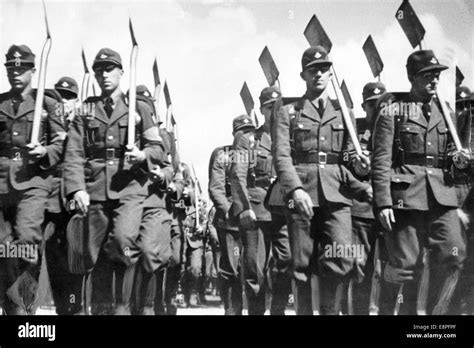 Nuremberg Rally In Nuremberg Germany Members Of The Reich Stock