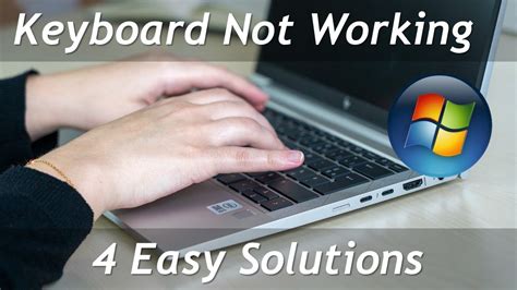 Keyboard Not Working Windows 7 Youtube