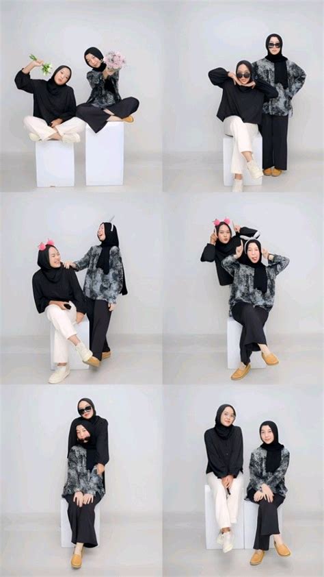 Ide Pose Foto Berdua Bareng Bestie Pose Inspirasi Potret Pose