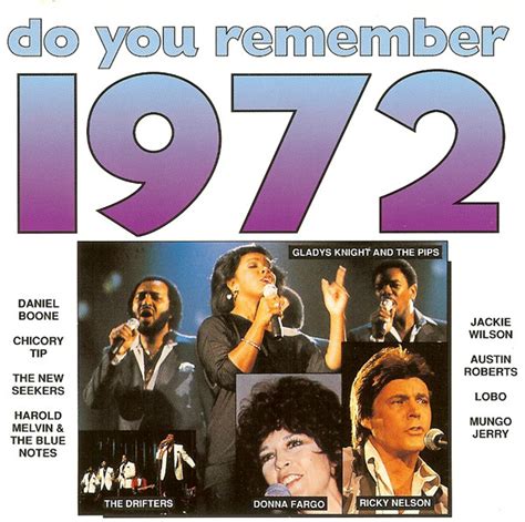 Do You Remember 1972 (1991, CD) | Discogs