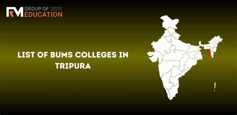 List Of BUMS Colleges In Tripura 2024 25 Govt Private Seats Fees Estd