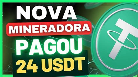 PAGOU 24 USDT NA HORA NOVA MINERADORA DE CRIPTOMOEDAS PAGANDO SAIBA