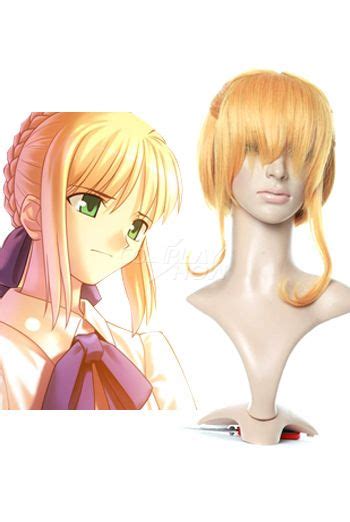 Fate Stay Night Saber Cosplay Wig Cosplay Wigs Saber Cosplay Cosplay