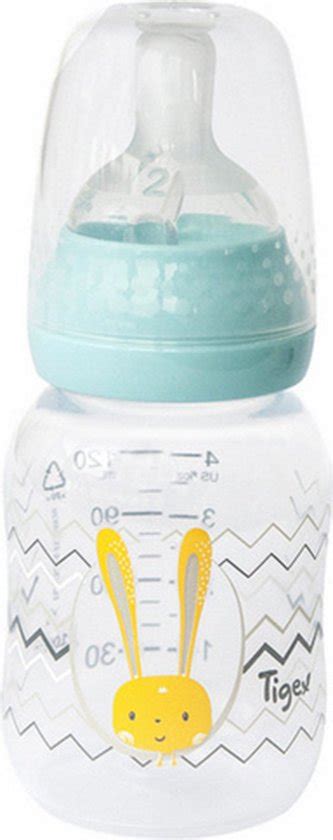 Tigex Babyfles 120 Ml Geel 0 6 M 0 6 Maanden Bol