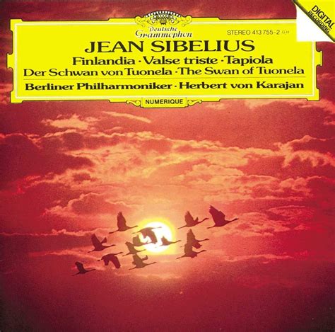 KARAJAN BERLIN PHIL ORCH SIBELIUS JEAN KARAJAN HERBERT VON BERLIN