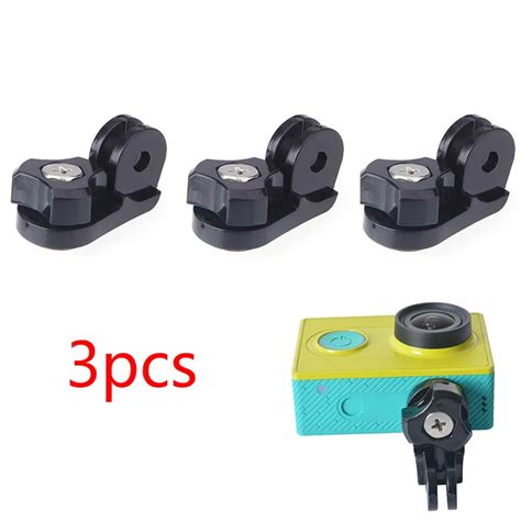 3XUniversal Conversion Adapter 1 4 Inch Mini Tripod Screw Mount For