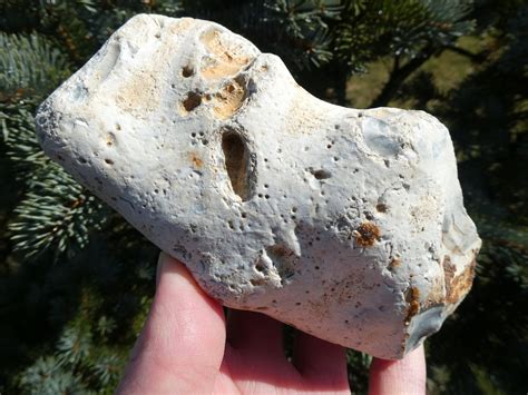 Rare White Raw Flint Stone Flint With Iron Inclusions Fire Etsy Uk