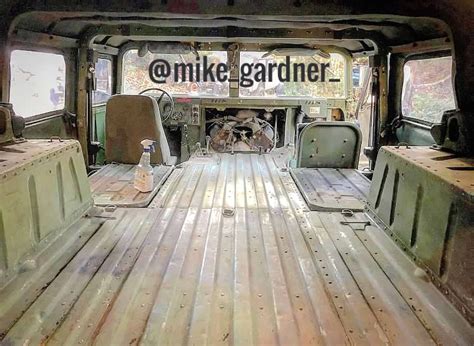 Interior of my M998A1 Submitted by Mike Gardner HMMWV M998A1