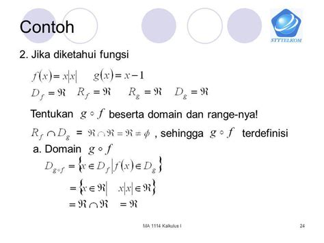 Contoh Soal Menentukan Domain Dan Range Pembahasan Soal