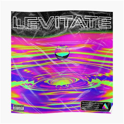 Levitate Poster By Tomotheee Redbubble