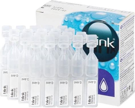 Blink Intensive Tears Eye Drops Ml Pack Pris