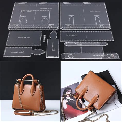 Aliexpress Buy DONYAMY 1Set Acrylic Leather Template Lady Handbag