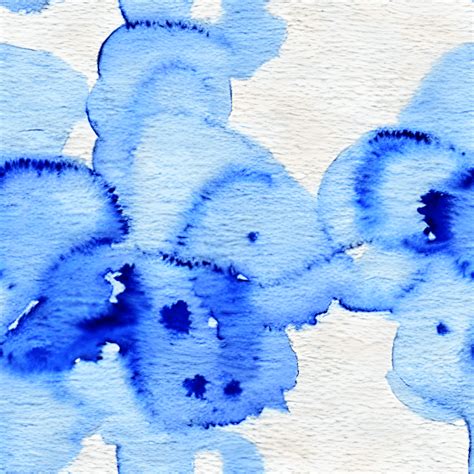 Blue Painting Watercolor Pattern · Creative Fabrica