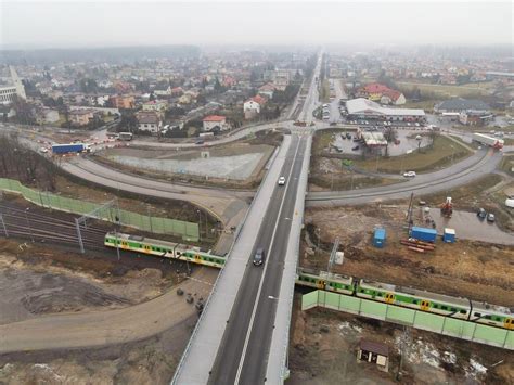 Rail Baltica Kolejny wiadukt drogowy nad trasą kolejową Białystok