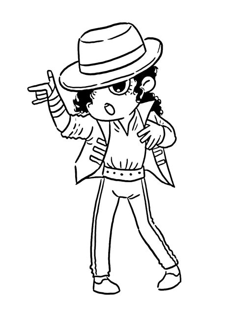 Coloriages Michael Jackson Coloriages Gratuits Imprimer