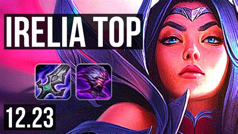 IRELIA Vs RENEKTON TOP 2 4M Mastery 1200 Games Legendary 9 2 3