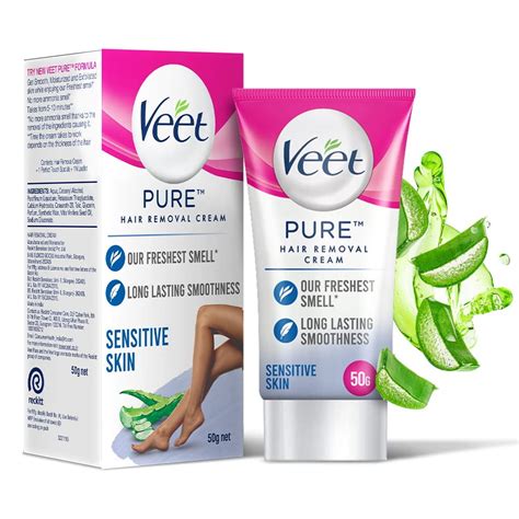 Veet Hair Removal Cream Sensitive Skin G Legs Arms Bikini Line Armpit Walmart