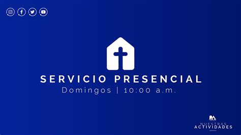 🔹¡en Vivo Servicio Presencial Servicio Presencial Domingo 23 De Enero