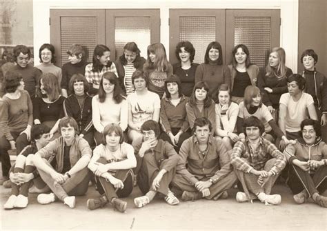 Photo de classe 3ème 2 1975 1976 Jean Texier de 1976 Collège Jean