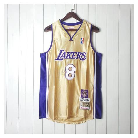 Camiseta Nba Kobe Bryant 8 Los Angeles Lakers Retro Clásica Bordada 1996 2016