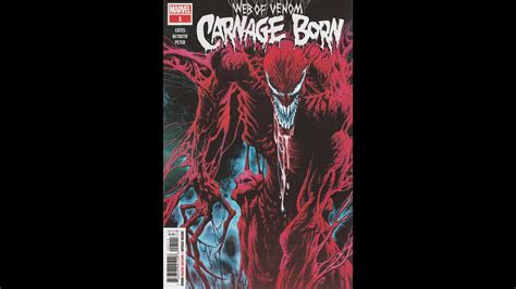 Web Of Venom Carnage Born Issue 1 2018 Marvel Comics Review