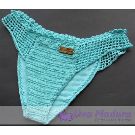 Bikini Crochet Ganchillo Uva Madura Ropa Interior De Ganchillo