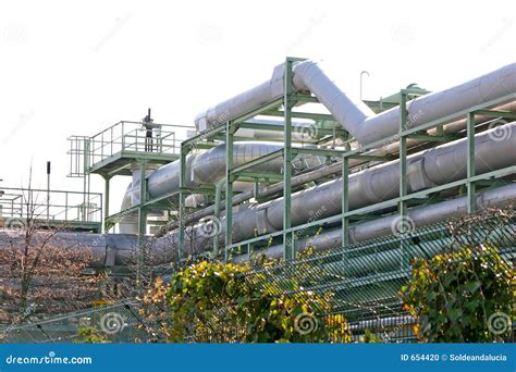 Chemical Pipelines Stock Photo Image Of Transportation 654420