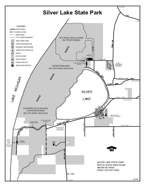 Muskegon State Park Campground Map Maping Resources