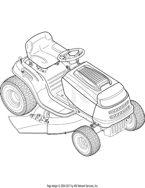 Bolens Lawn Tractor Belt Diagram Model Am F Bolens