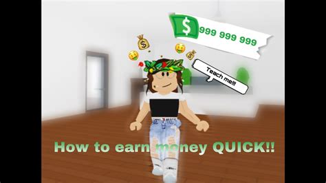 How To Earn Money FAST In Roblox Adopt Me YouTube