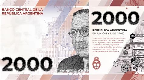 Argentina Tiene Un Nuevo Billete De 2000 Pesos O 10 Dólares Cómo Es —