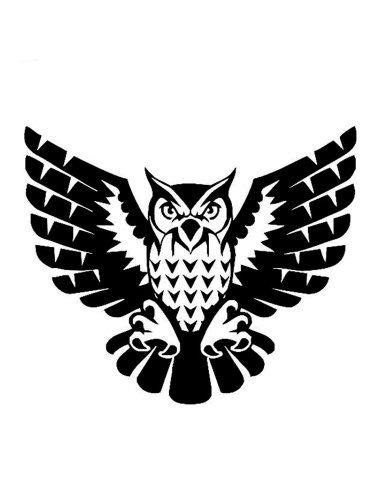 Free Printable Owl Stencils And Templates Owl Stencil Stencils Free